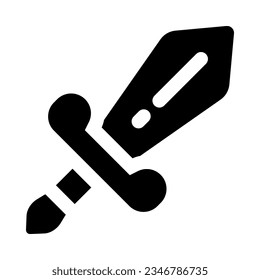 sword icon for your website, mobile, presentation, and logo design.