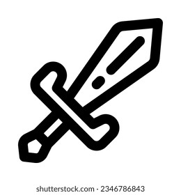Schwertsymbol für Ihre Website, Ihr Handy, Ihre Präsentation und Ihr Logo-Design.