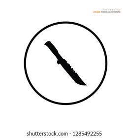 Sword icon.vector illustration.