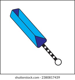 Sword illustration vector design In blue color. suitable for logos, icons, posters, t-shirt designs, stickers, websites, concepts, advertisements.