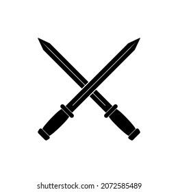 sword ion, sword vector sign symbol