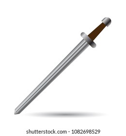 sword isolated on white background
