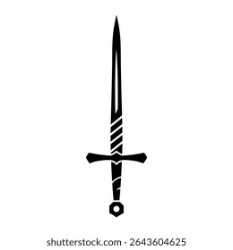 sword isolated on white.sword vector ilustration