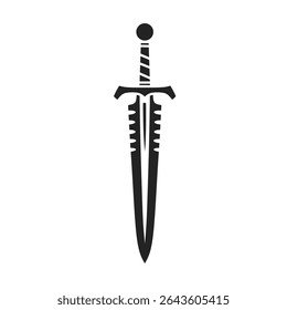 sword isolated on white.sword vector ilustration