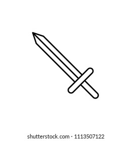 Sword line icon