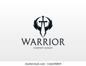 Sword Logo. Modern Sword logo design template for a businesses and product names.