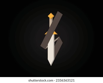 Sword Logo with S Letter