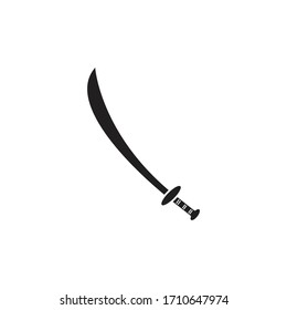 Sword logo vector an illustration template. 