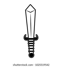 Sword medieval warrior