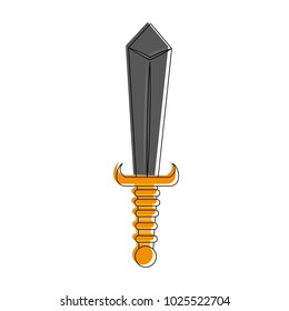 Sword medieval warrior