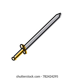 Sword medieval weapon