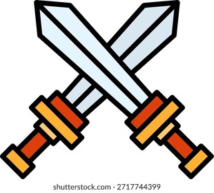 Schwert Neu Kreativ Symbol Design Vektor