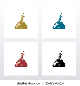 Sword On The Stone Logo Design