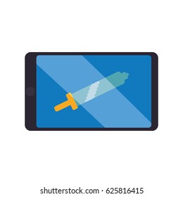 Sword Pixelated videogame