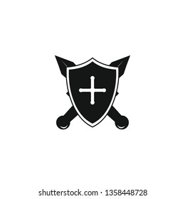 sword and shield icon