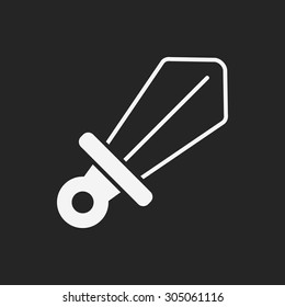 Sword and shield icon