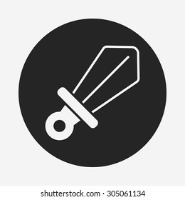 Sword and shield icon