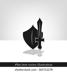 sword shield icon