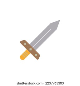 the sword and shield icon is suitable for your web, apk or project with a medieval theme