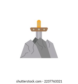 the sword and shield icon is suitable for your web, apk or project with a medieval theme