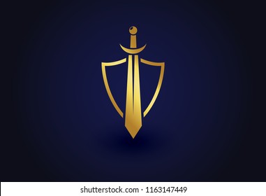 sword and shield warrior empire logo