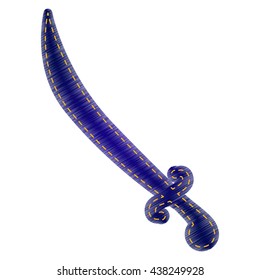 Sword sign illustration