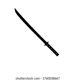 Schwert-Silhouette Vektorgrafik