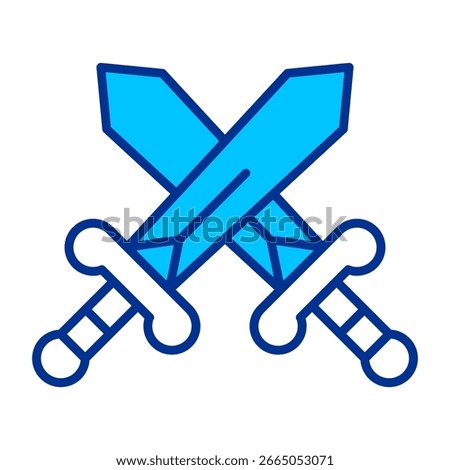 Sword Simple Vector Icon Collection