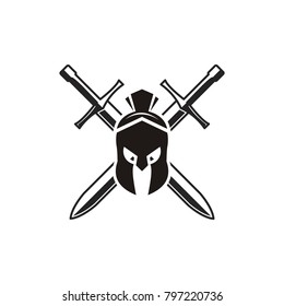 sword spartan logo