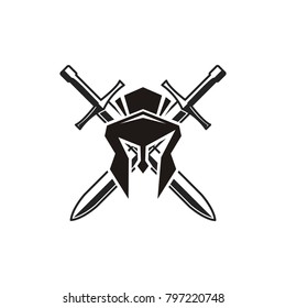 sword spartan logo