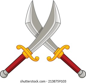 Arte vectorial de espada e ilustración