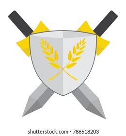 sword vector icon logo template