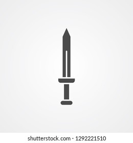 Sword vector icon sign symbol