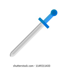 Sword. Vector illustration.