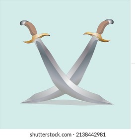 sword vector illustration symbol art