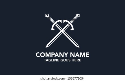 Sword Vector Royalty Logo Design Inspirations