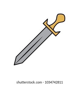 sword weapon battle handle vintage