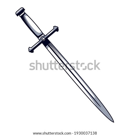 sword weapon drawn style icon