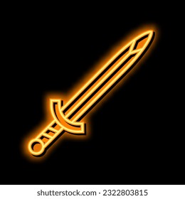 arma de arma de neón vector de señal de luz. ilustración de arma de fuego
