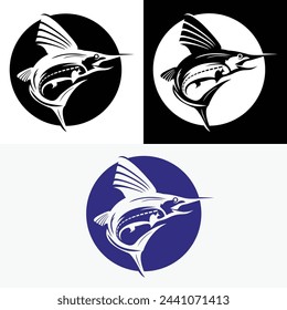 Swordfish Fish Fishing Sea Logo