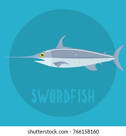 Swordfish  flat icon