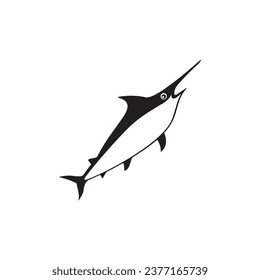 swordfish icon symbol sign vector