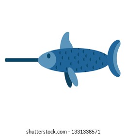 swordfish vector illustration