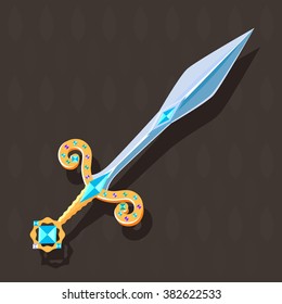 Swords cartoon.