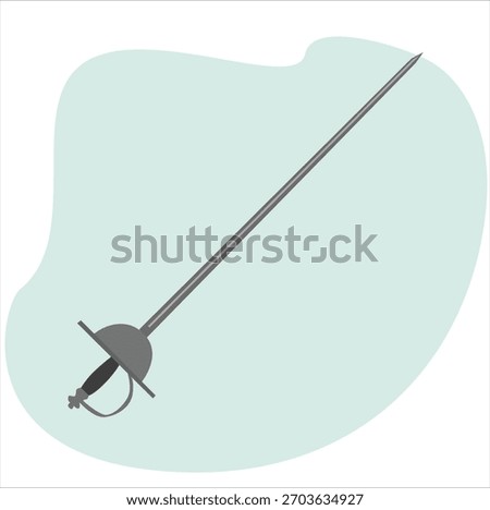 swords for fencing. Fencing sword