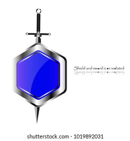 swords set. sword isolated on black and white background , Military sword  ancient weapon design, weapon silhouette. 