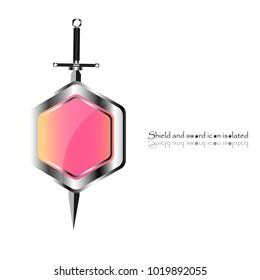 swords set. sword isolated on black and white background , Military sword  ancient weapon design, weapon silhouette. 