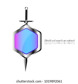 swords set. sword isolated on black and white background , Military sword  ancient weapon design, weapon silhouette. 