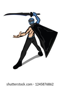 Swords training is really and diligent to face the suddenness of the evil