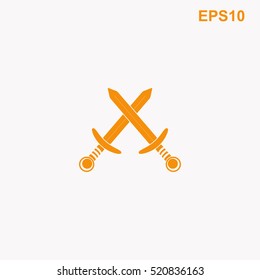 Swors vector icon